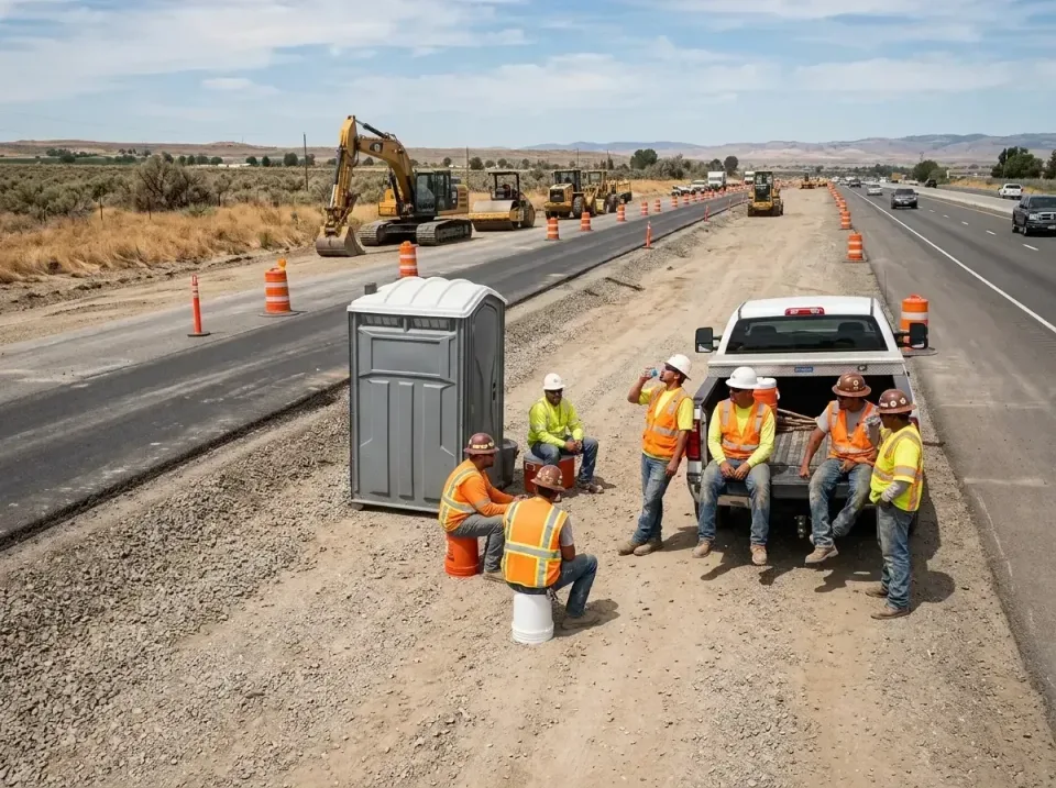 highway-road-construction-crew-007 — frequently asked questions, Porta Potty and Restroom Rentals in Evansville, IN